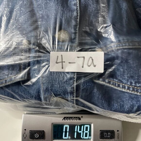 Vintage Bill Blass Womens Blue Embroidered Rhinestone Detail Denim Vest Size 1X - Picture 7 of 7